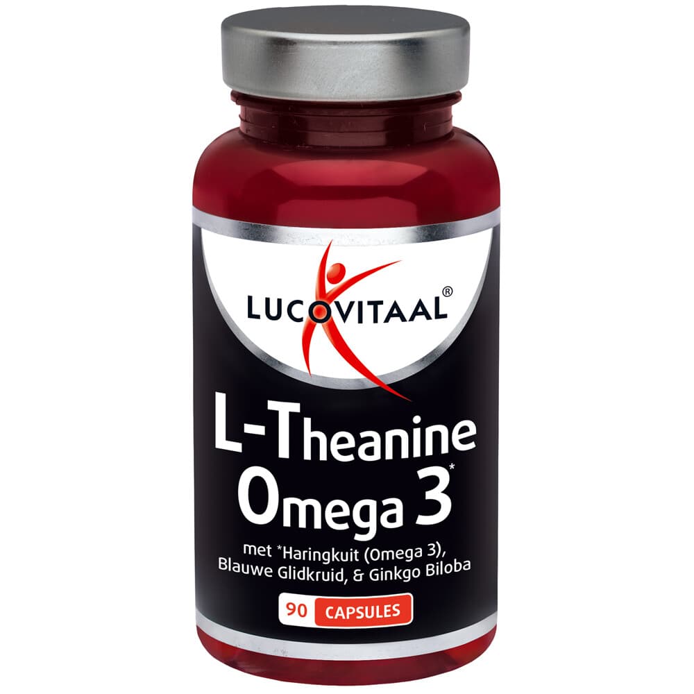 2+2 gratis: Lucovitaal L-theanine Omega 3 90 capsules