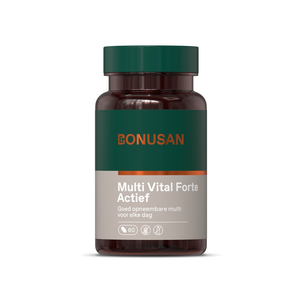 Gratis Verzending: Bonusan Multi Vital Forte Actief 60 tabletten