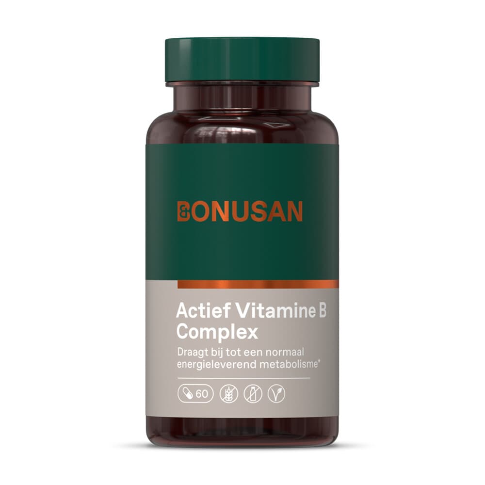 Gratis Verzending: Bonusan Actief Vitamine B Complex 60 capsules