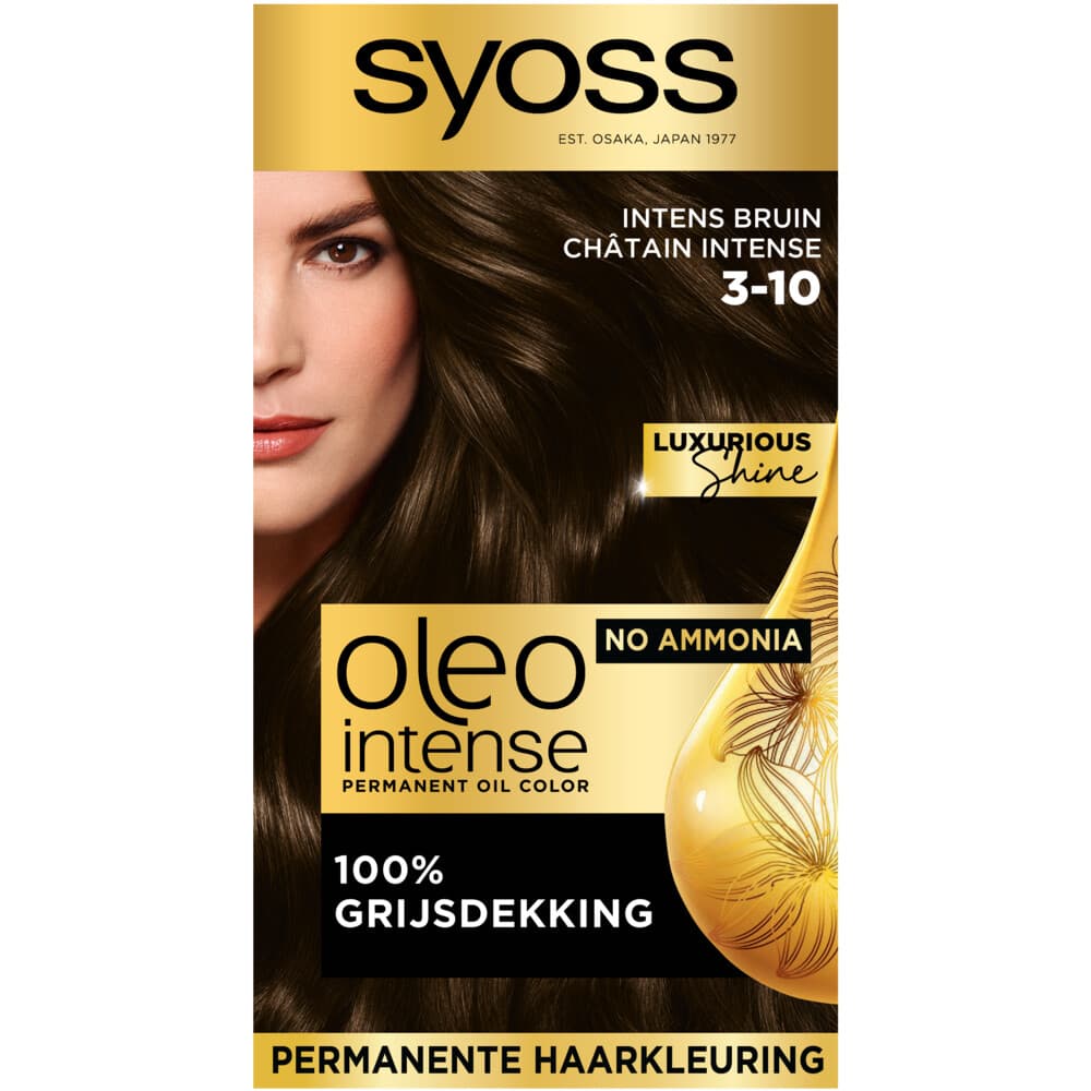 Syoss Oleo Intense Haarverf 3-10 Intens Bruin