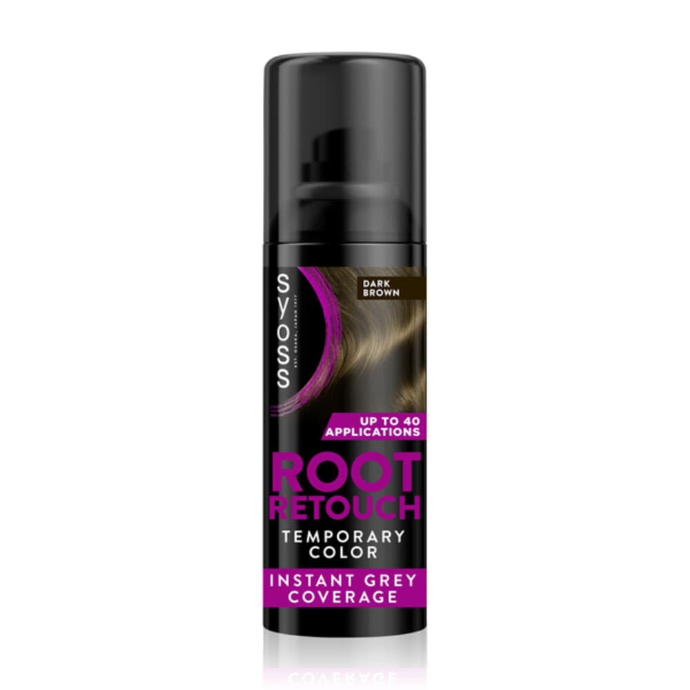 2x Syoss Root Retoucher Dark Brown 120 ml