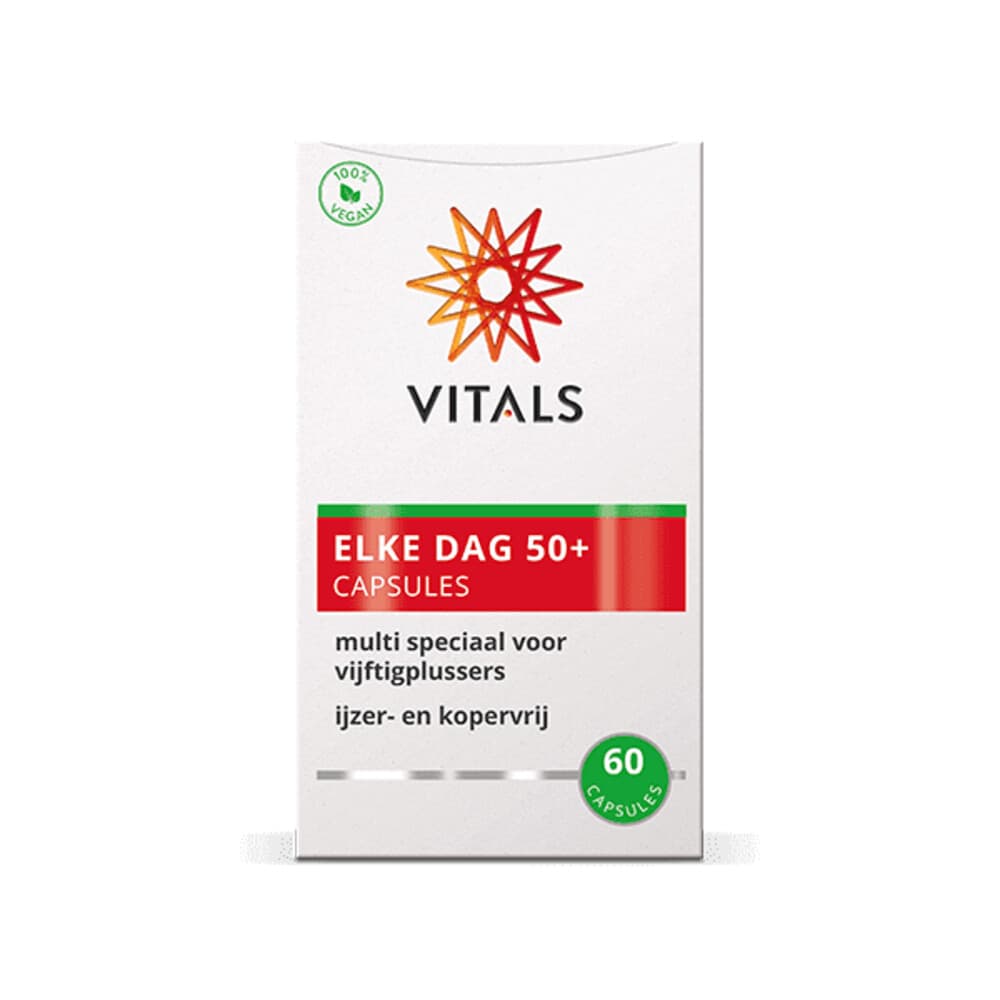 Gratis Verzending: Vitals Elke Dag 50+ 60 capsules
