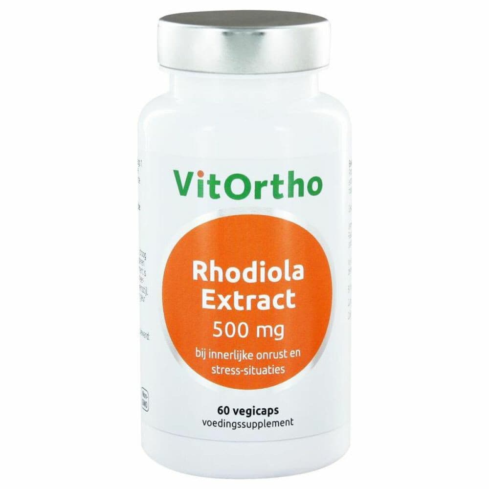 Gratis Verzending: Vitortho Rhodiola 60 vegacapsules