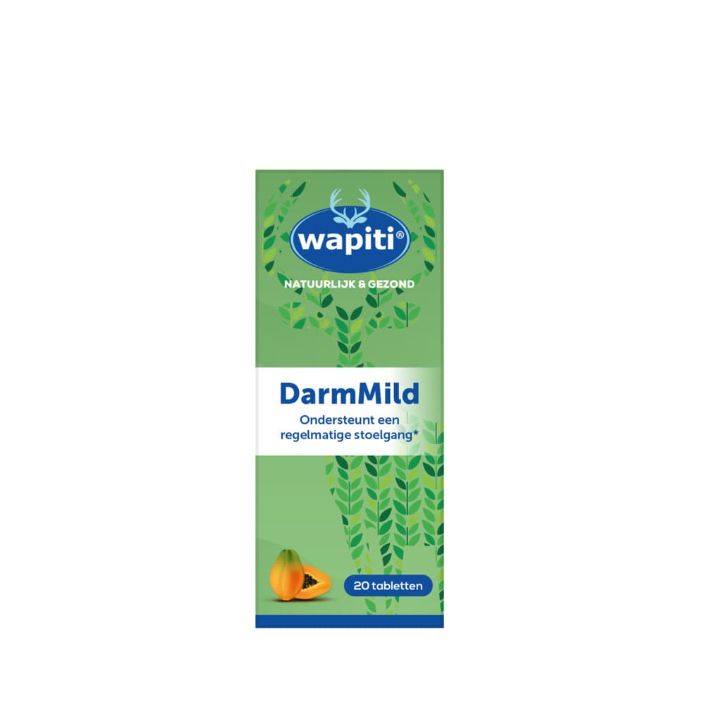 Gratis Verzending: Wapiti Darmmild 20 stuks