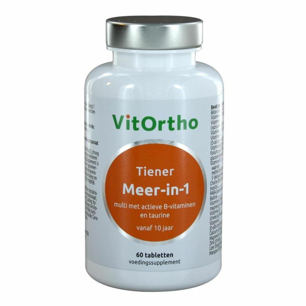Gratis Verzending: Vitortho Meer In 1 Tiener 60 tabletten