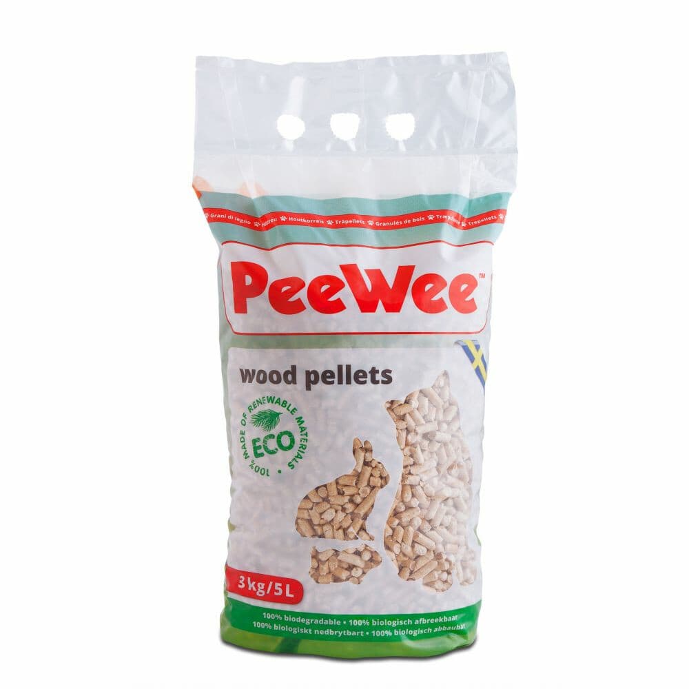 PeeWee Houtkorrels 3 kg