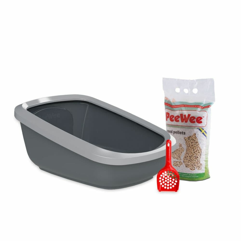 PeeWee Startpakket EcoGranda XXL Antraciet - Grijs 66,5 x 48,5 x 28 cm
