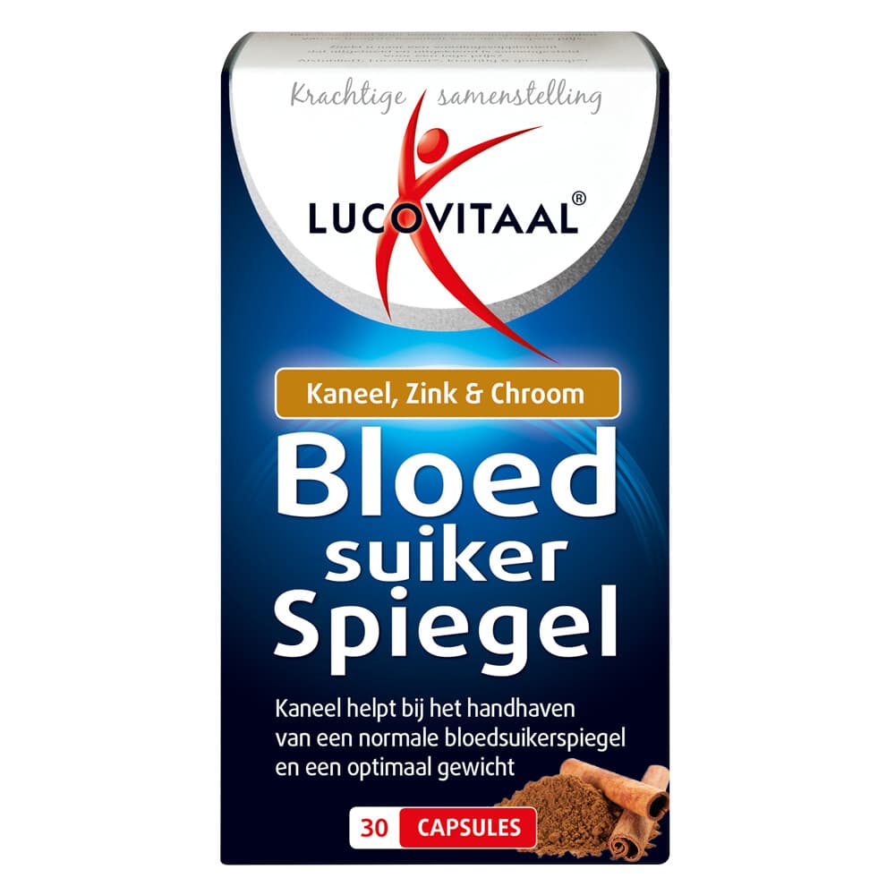 2+2 gratis: Lucovitaal Bloedsuikerspiegel 30 capsules