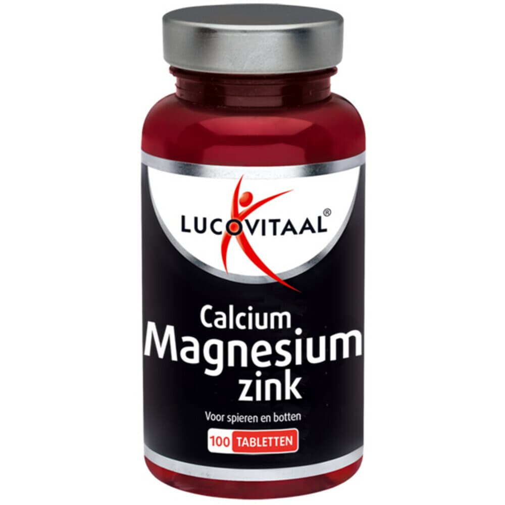 Gratis Verzending: 3x Lucovitaal Calcium Magnesium Zink 100 tabletten