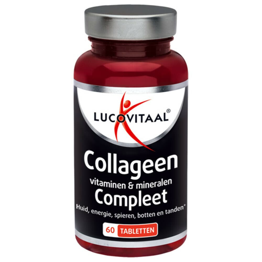 2+2 gratis: Lucovitaal Collageen Vitaminen en Mineralen Compleet 60 tabletten