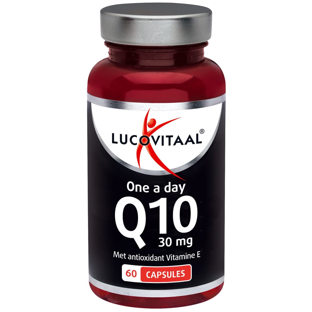 Gratis Verzending: 3x Lucovitaal Q10 30mg Once a Day 60 capsules