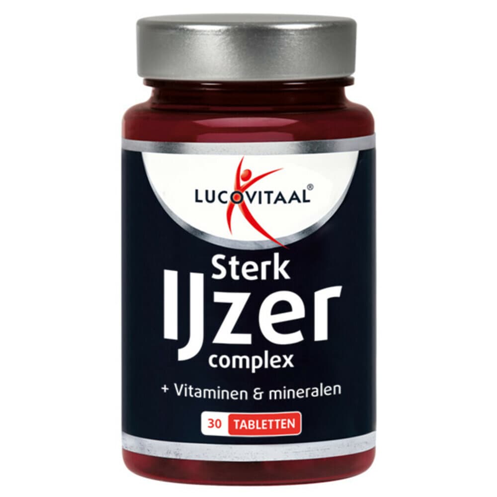 Gratis Verzending: 4x Lucovitaal Sterk IJzer Complex 30 tabletten