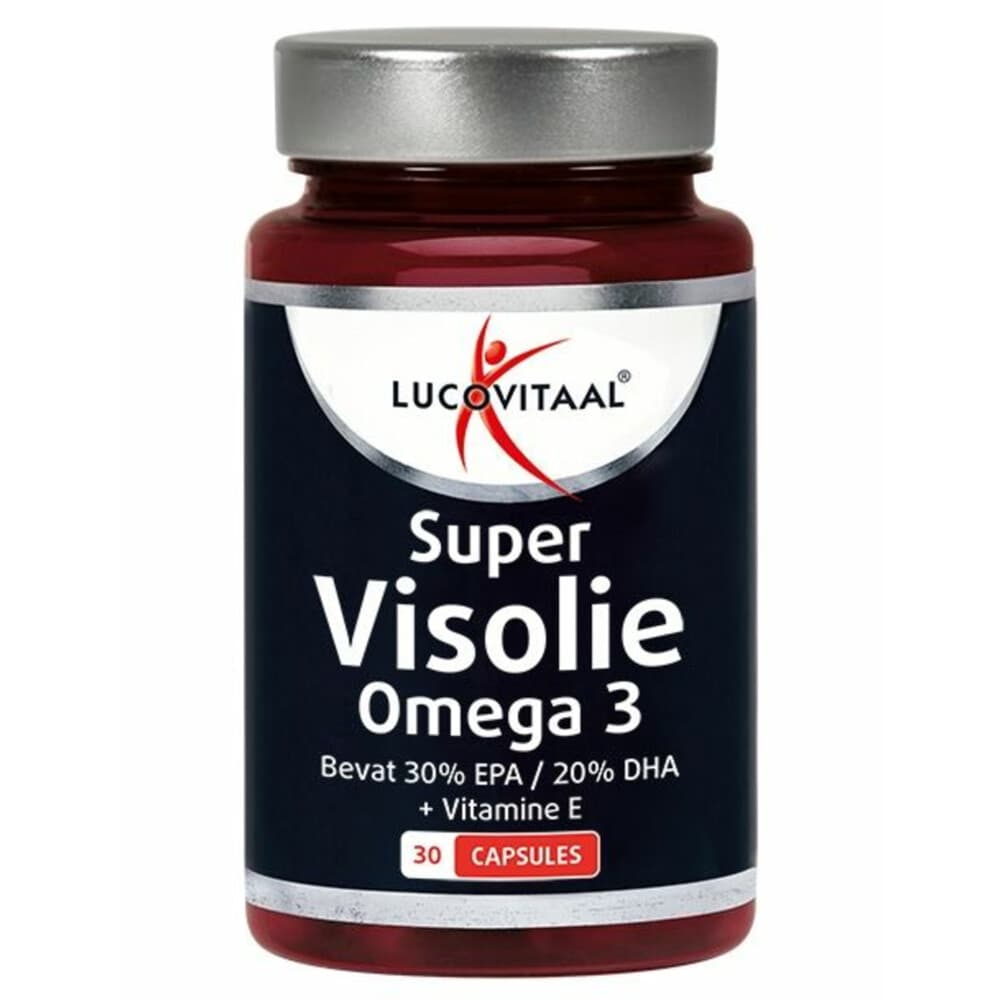 2+2 gratis: Lucovitaal Super Visolie Omega 3-6 30 capsules