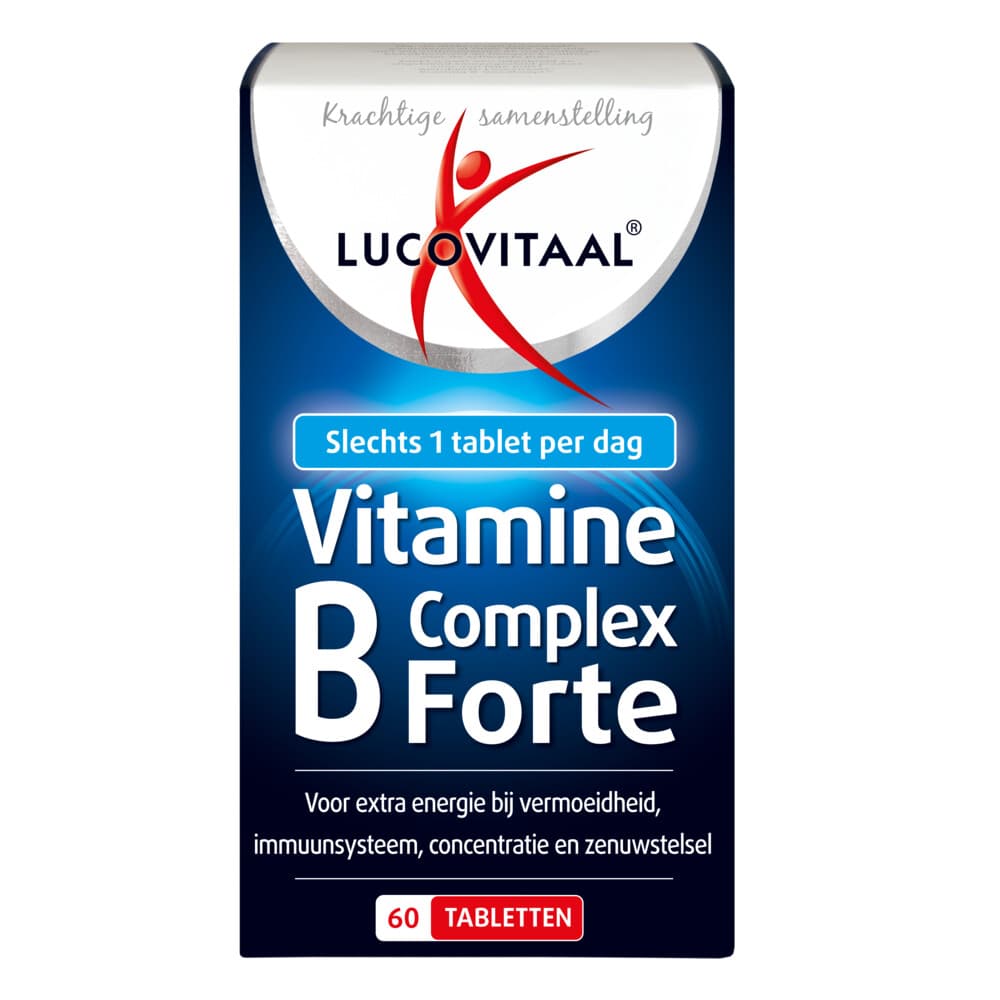 2+2 gratis: Lucovitaal Vitamine B Complex Forte 60 tabletten