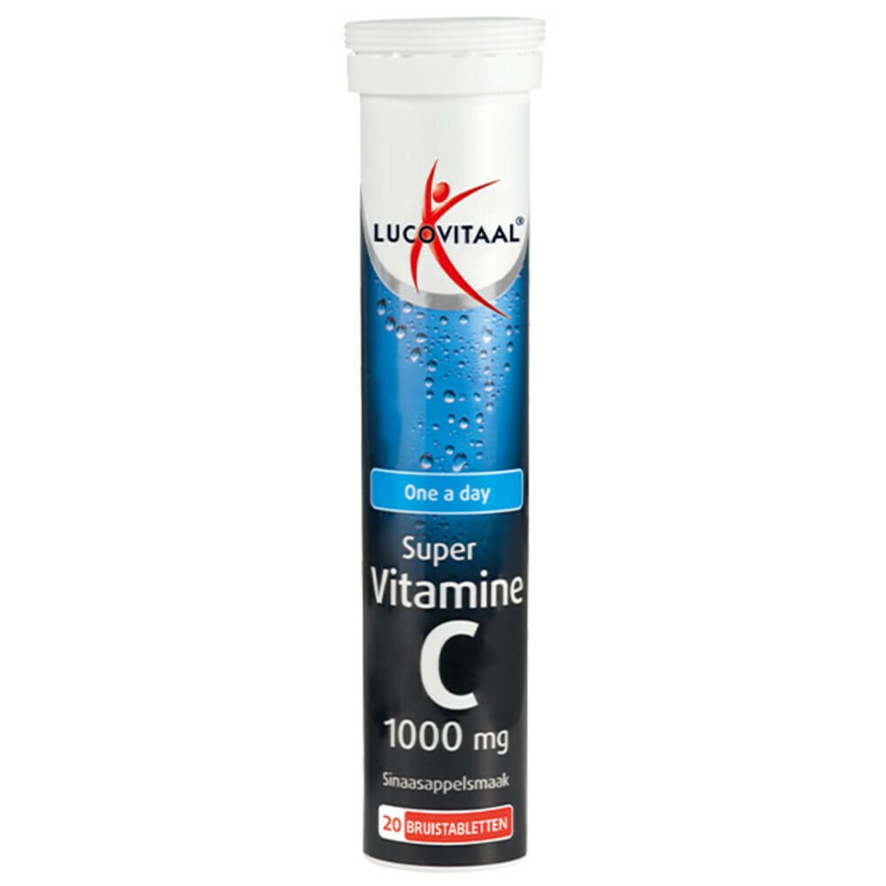 2+2 gratis: Lucovitaal Vitamine C 1000mg 20 bruistabletten