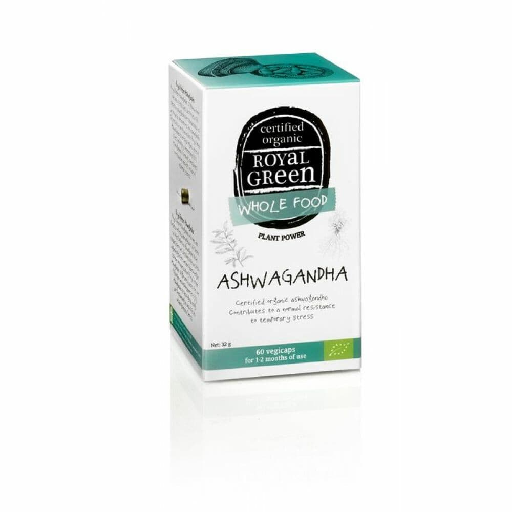Royal Green Ashwagandha 60 vegacapsules