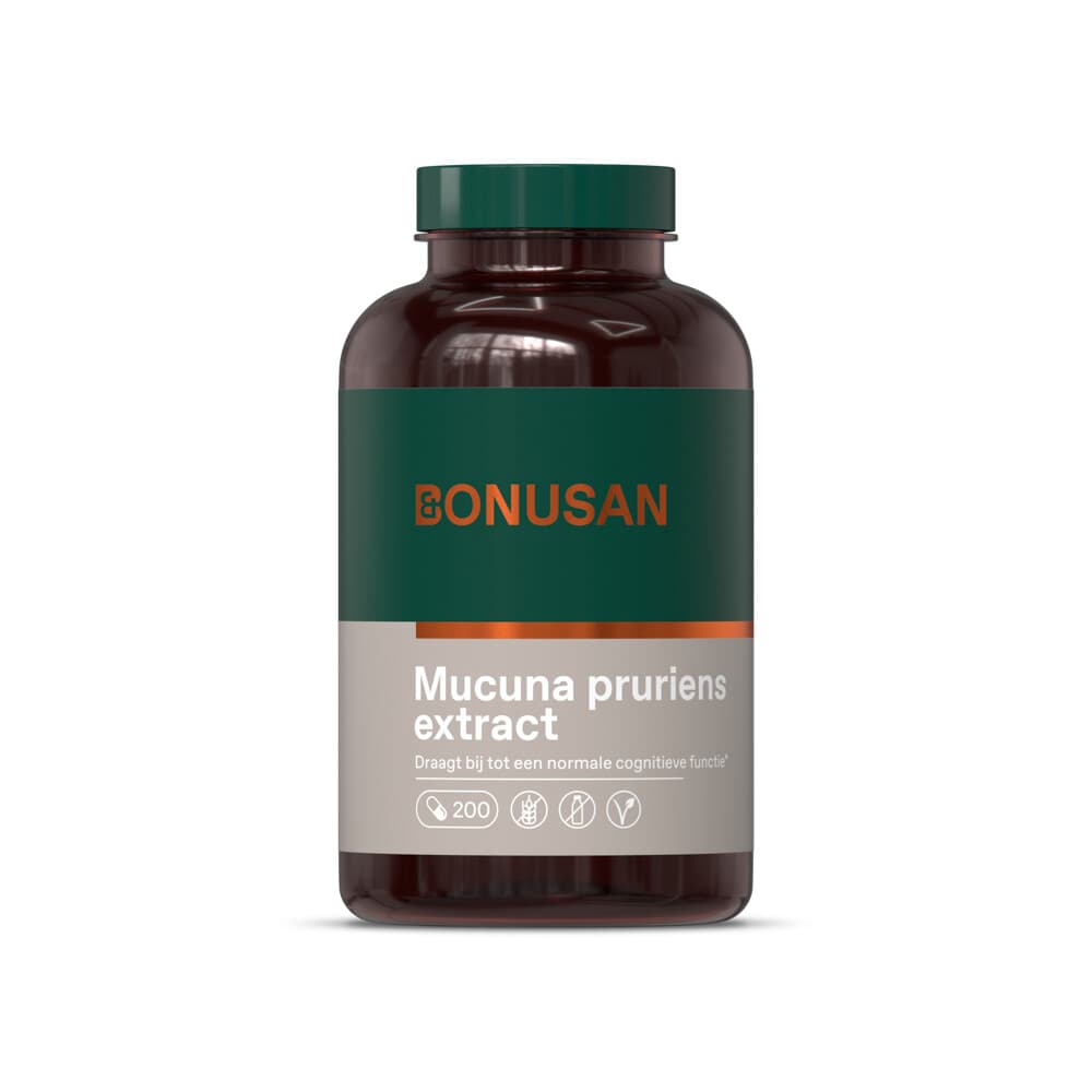 Gratis Verzending: Bonusan Mucuna Pruriens 200 capsules