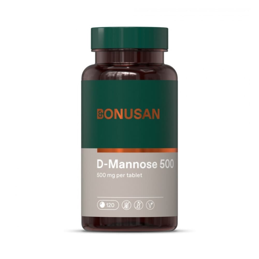 Gratis Verzending: Bonusan D-Mannose 500 mg 120 tabletten