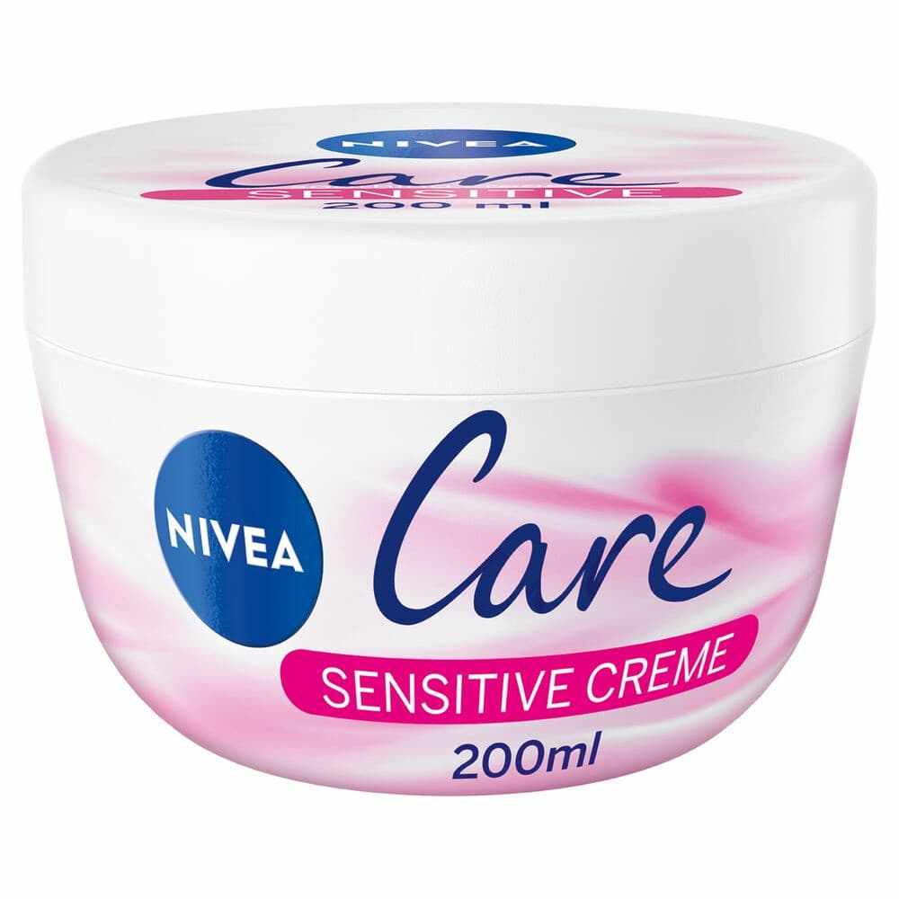 1+1 gratis: NIVEA Care Bodycrème Sensitive 200 ml