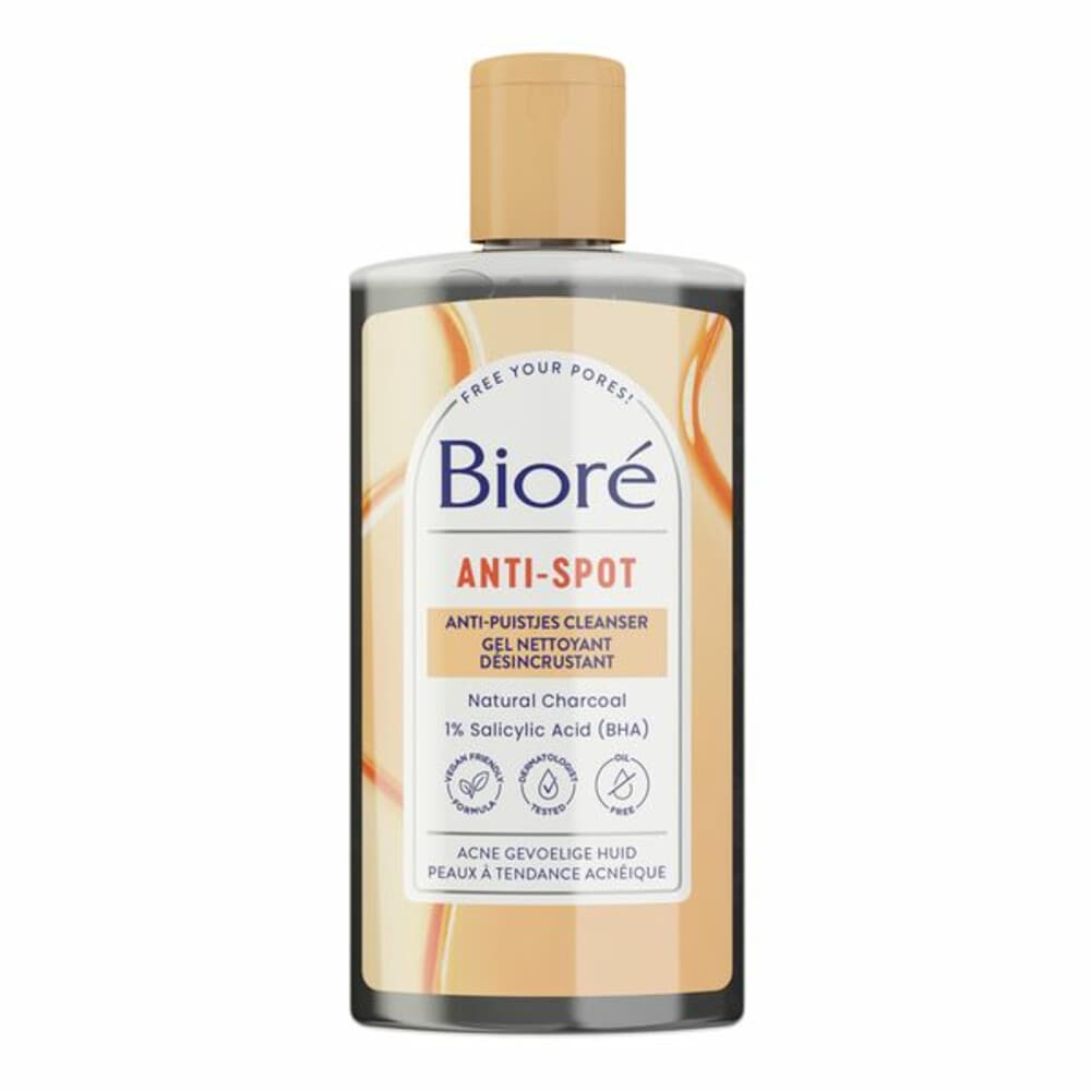 Bioré Houtskool Anti-Puistjes Cleanser 200 ml