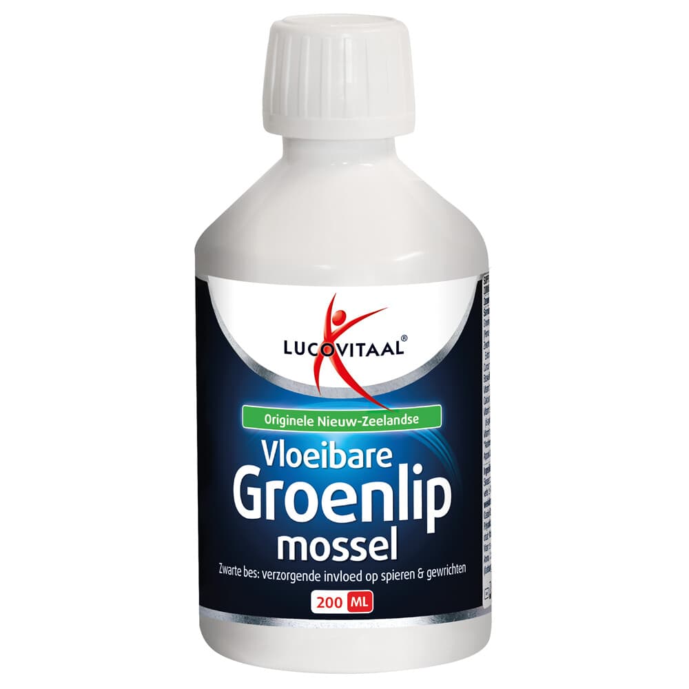 Gratis Verzending: 3x Lucovitaal Groenlipmossel Vloeibaar 200 ml