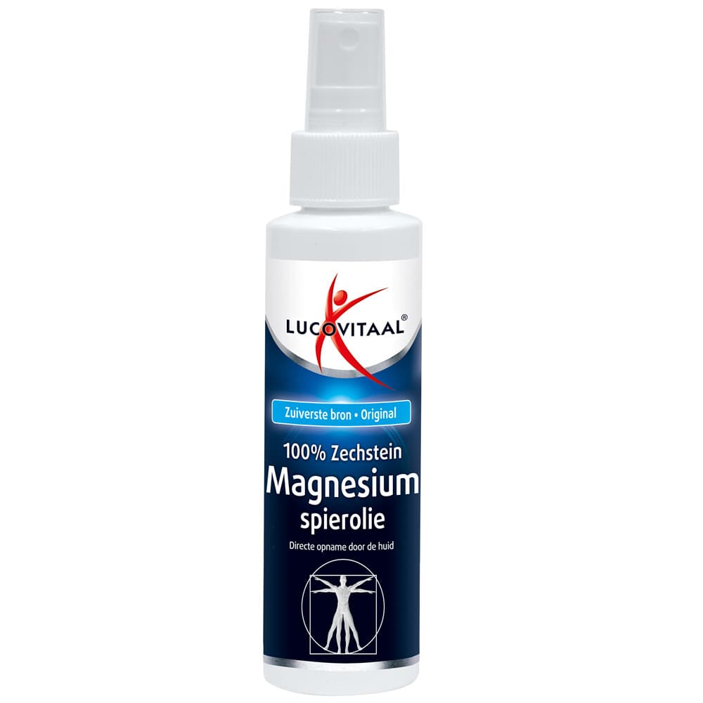 2+2 gratis: Lucovitaal Spray Magnesium Spierolie 200 ml