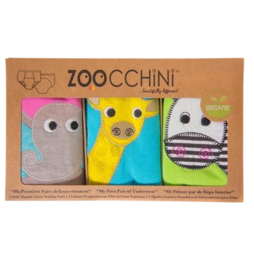 Zoocchini Oefenbroekjes 2-3 jaar Safari Girls 3 stuks