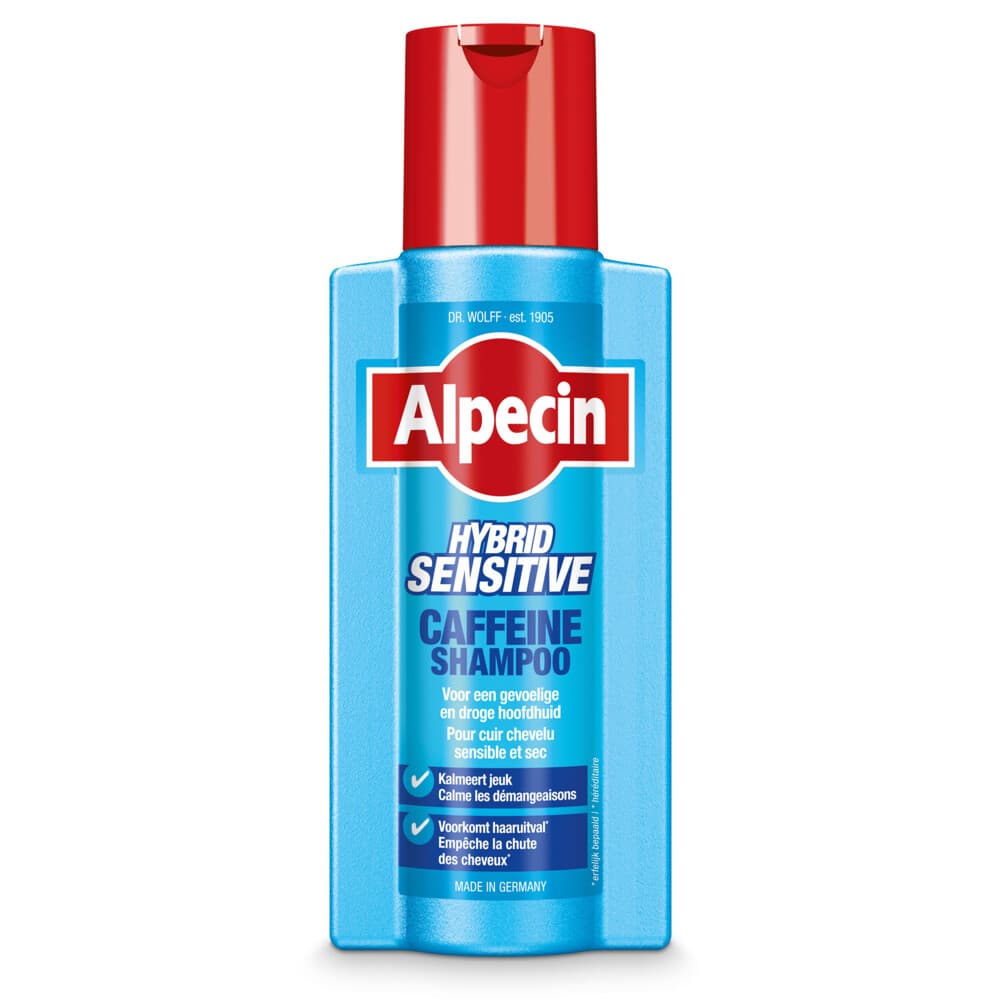3x Alpecin Shampoo Hybrid Caffeine 250 ml