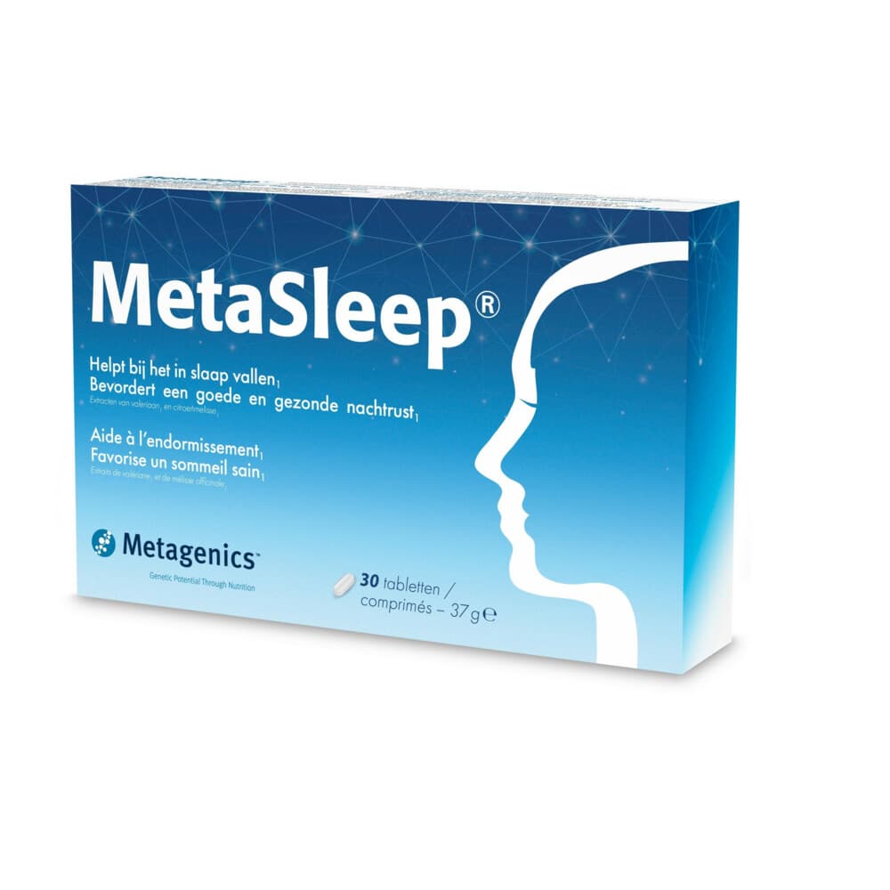 Gratis Verzending: 2x Metagenics Metasleep 30 tabletten