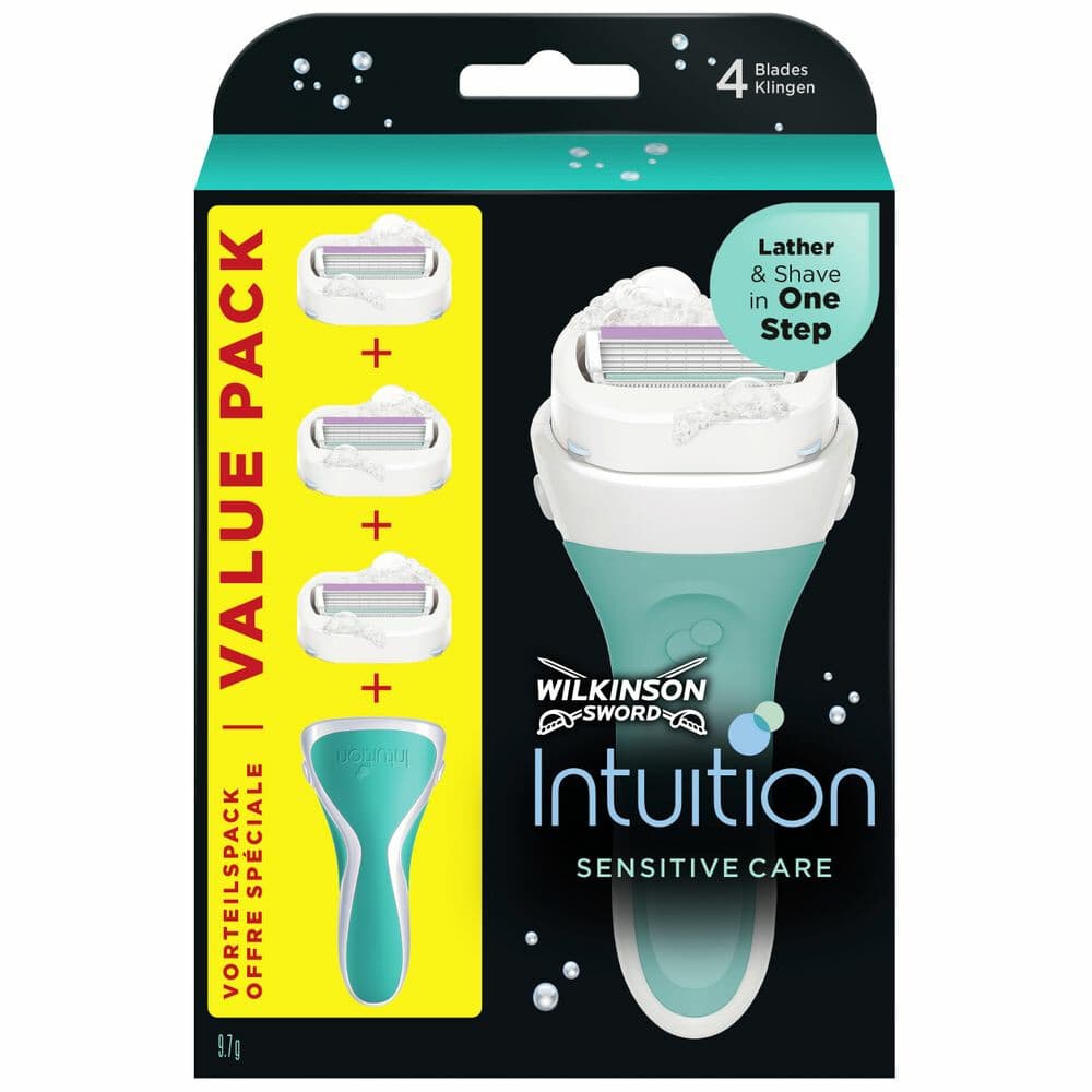 Wilkinson Intuition 2 in 1 Sensitive Care Scheermes Voordeelverpakking 1 set