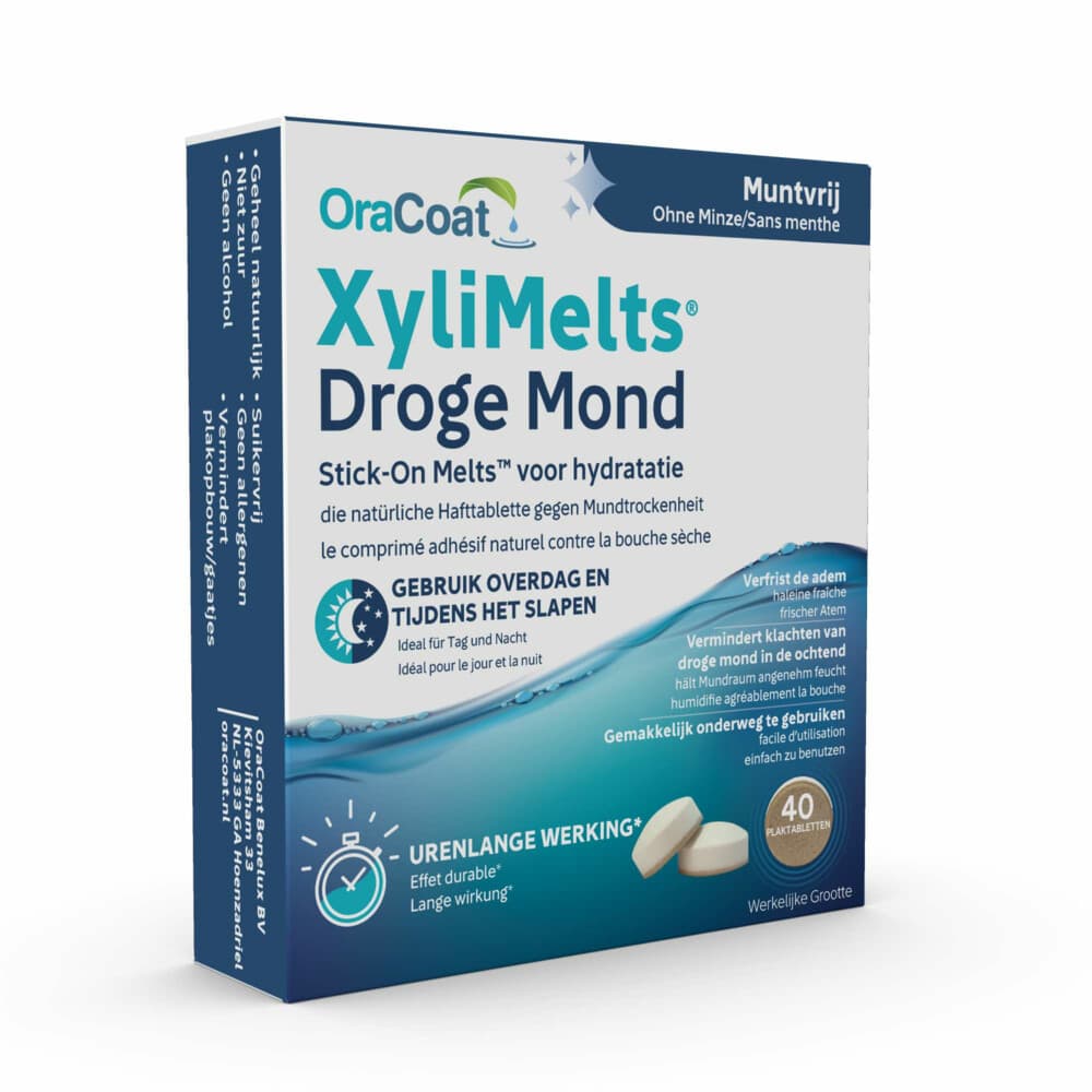 Xylimelts voor Droge Mond 40 stuks
