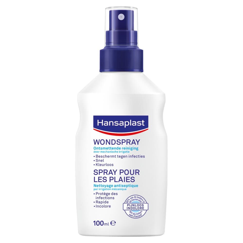 2e halve prijs: Hansaplast Wondspray 100 ml