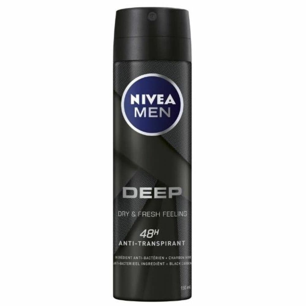 1+1 gratis: NIVEA Men Deodorant Spray Deep 150 ml