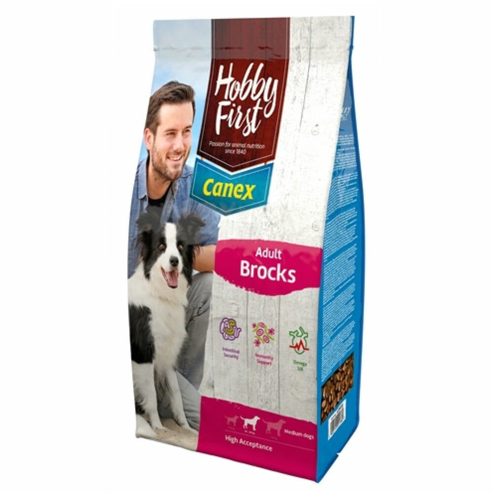 HobbyFirst Canex Hondenvoer Adult Brocks 12 kg