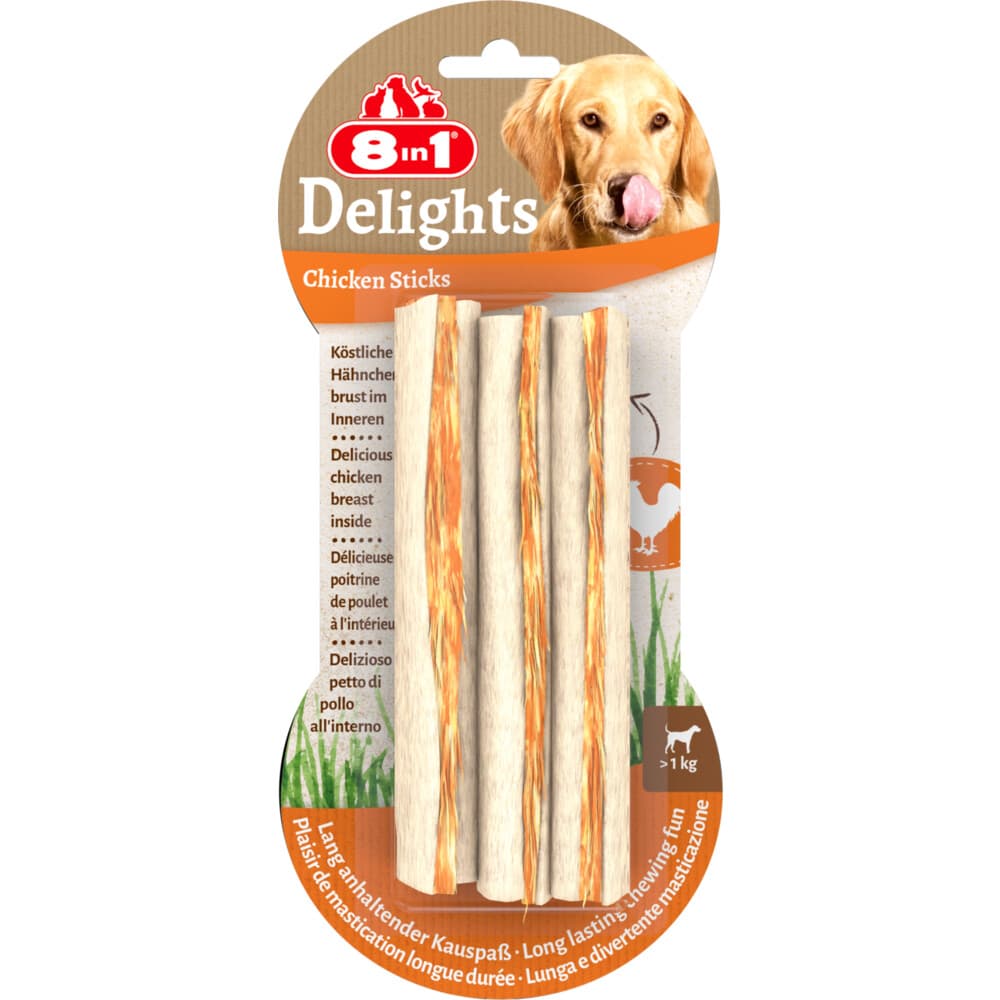 6x 8in1 Delights Sticks 3 stuks
