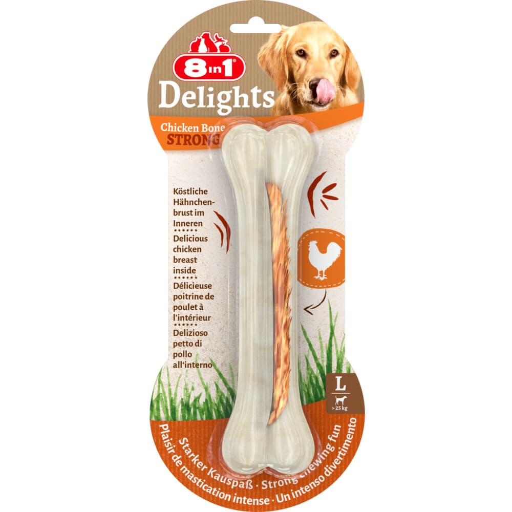 8in1 Delights Bones Strong Kip L