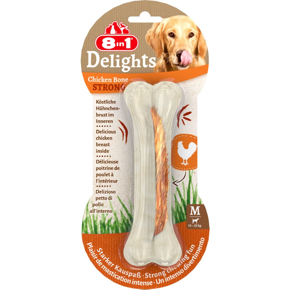 8in1 Delights Bones Strong Kip M