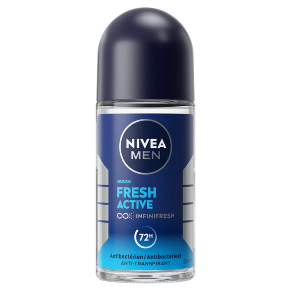 1+1 gratis: NIVEA Men Deodorant Roller Fresh Active 50 ml