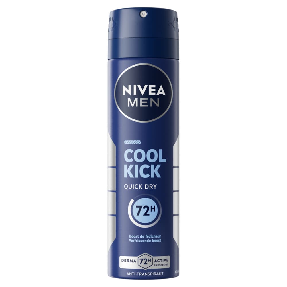 1+1 gratis: NIVEA Men Deodorant Spray Cool Kick 150 ml