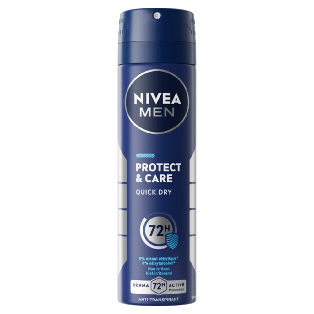 1+1 gratis: NIVEA Men Deodorant Spray Protect&Care 150 ml