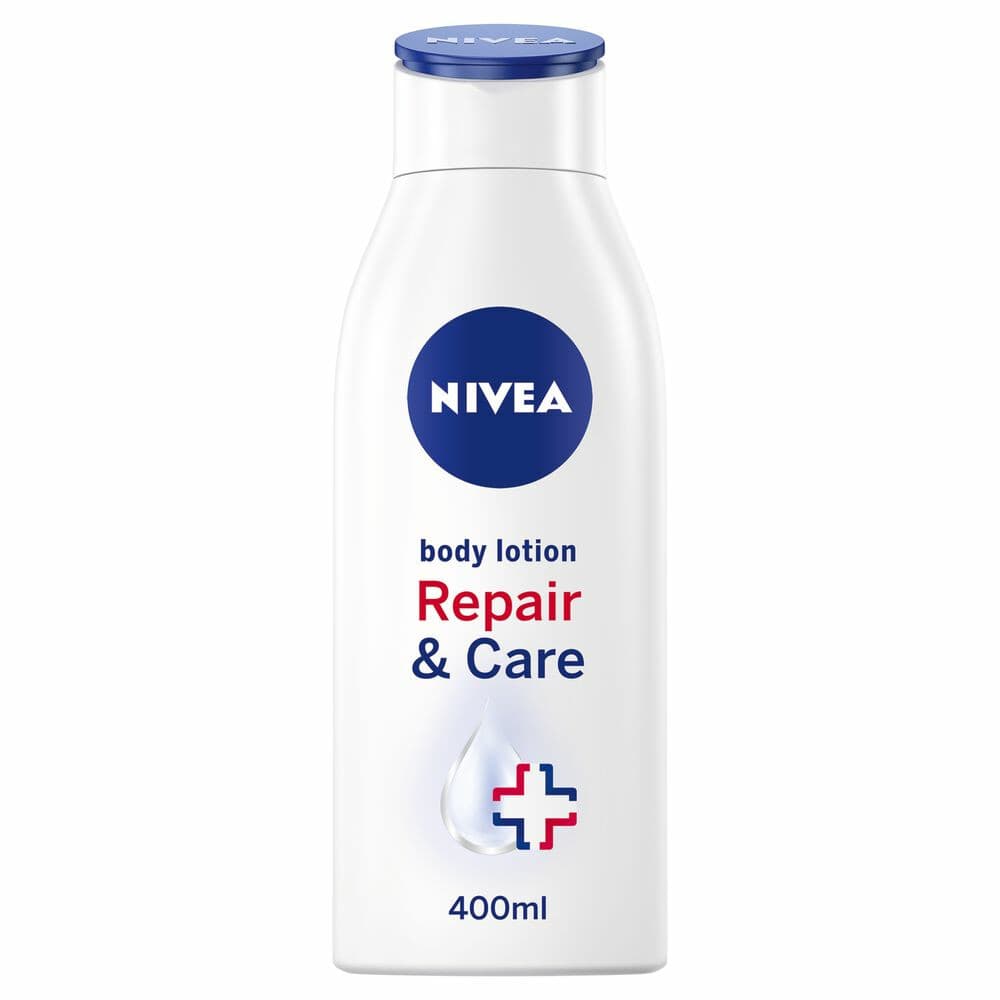 3x NIVEA Bodylotion Repair&Care 400 ml