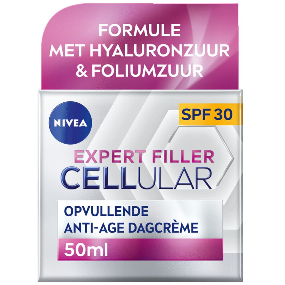 1+1 gratis: NIVEA Cellular Filler Dagcrème Anti-Age SPF 30 50 ml