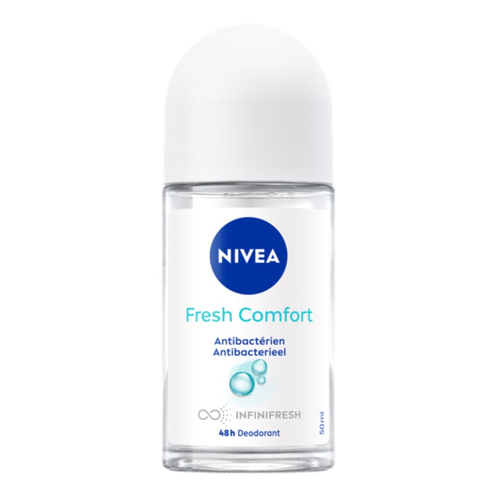 1+1 gratis: NIVEA Deodorant Roller Fresh Comfort 50 ml