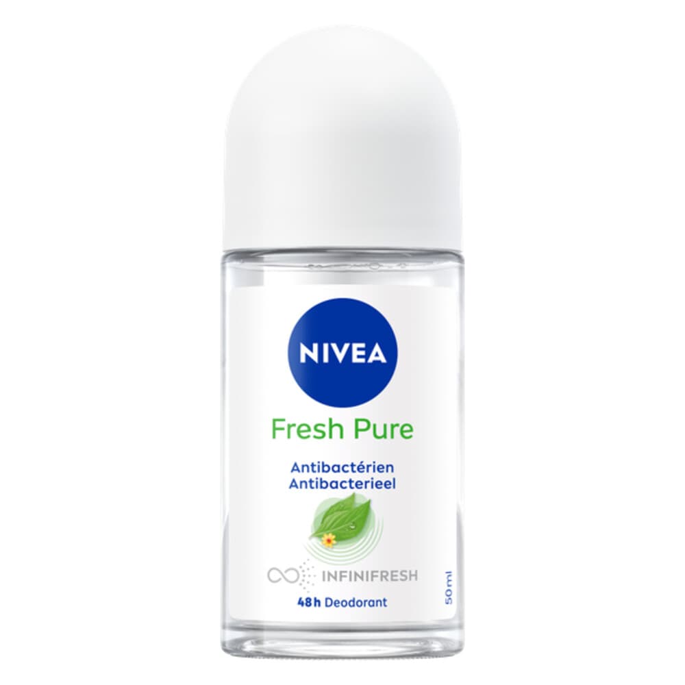 1+1 gratis: NIVEA Deodorant Roller Pure&Natural Jasmine 50 ml