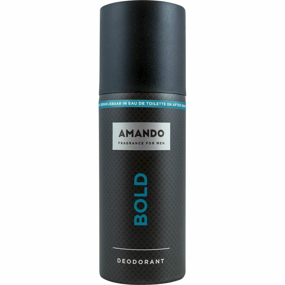 3x Amando Deodorant Bold 150 ml