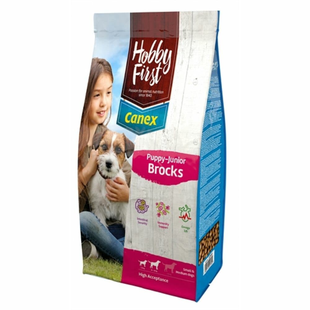 HobbyFirst Canex Hondenvoer Puppy - Junior Brocks 12 kg
