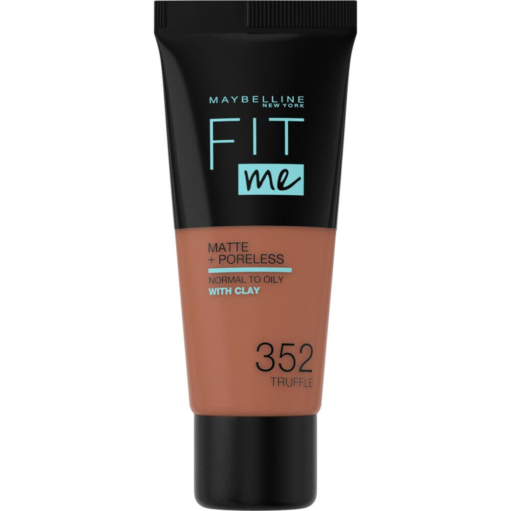 1+1 gratis: Maybelline Fit Me Matte + Poreless Foundation 352 Truffle