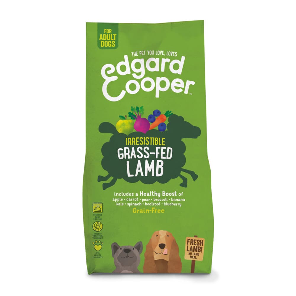 Edgard&Cooper Hondenvoer Droog Graslam 12 kg