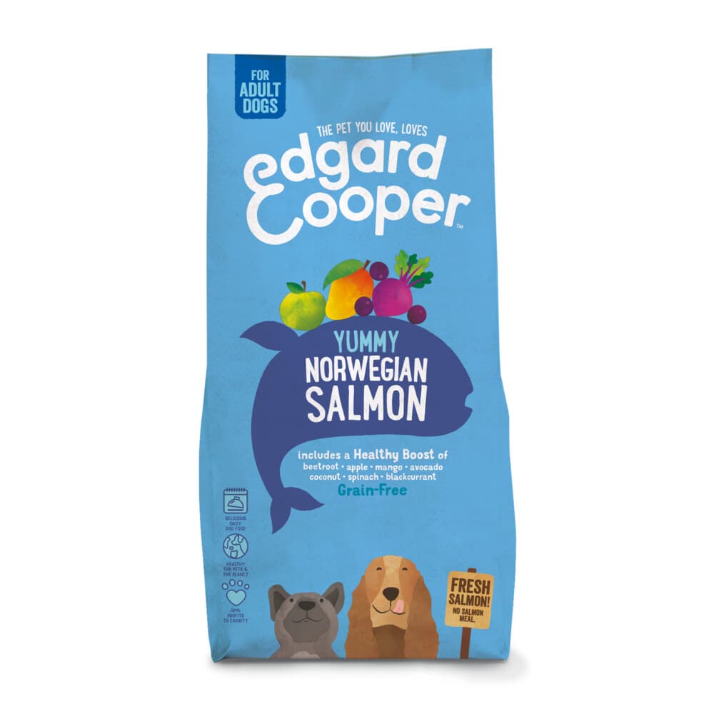 Edgard&Cooper Hondenvoer Droog Noorse Zalm 12 kg