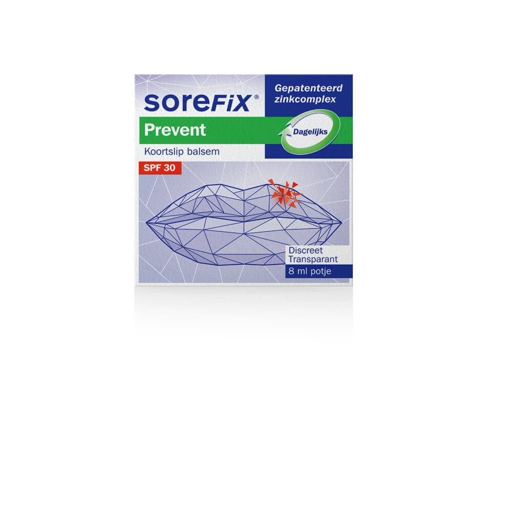 24x Sorefix Prevent Koortslip Balsem 8 ml